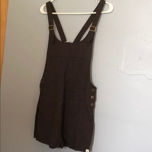 Chocolate element romper